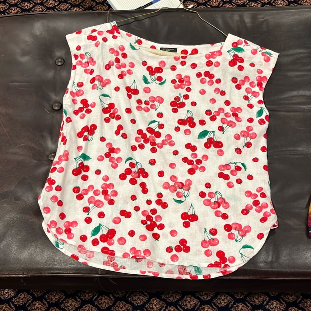 Colorful Sleeveless Linen Top